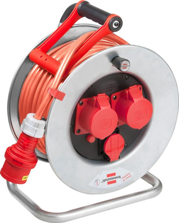 Produktbild Brennenstuhl Garant SK CEE/5 400V IP44 Industrie/Baustellen-Kabeltrommel 40m AT-N07V3V3-F 5G2,5, Steckdose T25 (40 m, 2.50 mm²)