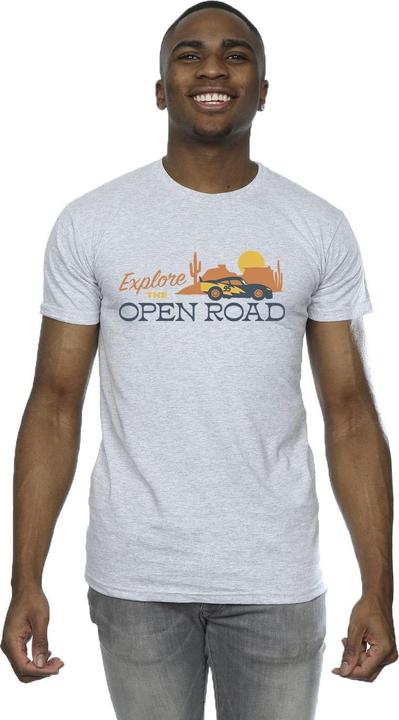 Immagine prodotto Disney Cars Explore The Open Road Maglietta Uomo (XXL)