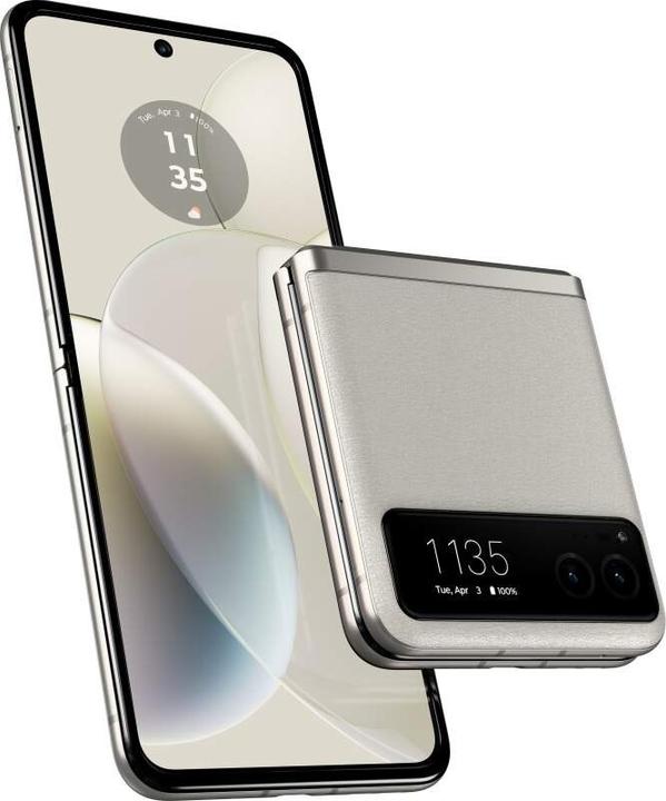 Produktbild Motorola Razr 40 (256 GB, Vanilla Cream, 6.90", SIM + eSIM, 64 Mpx, 5G)