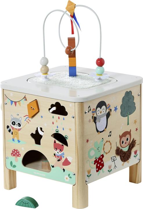 Image du produit Vertbaudet Cubes d'activités pour bébés en bois FSC