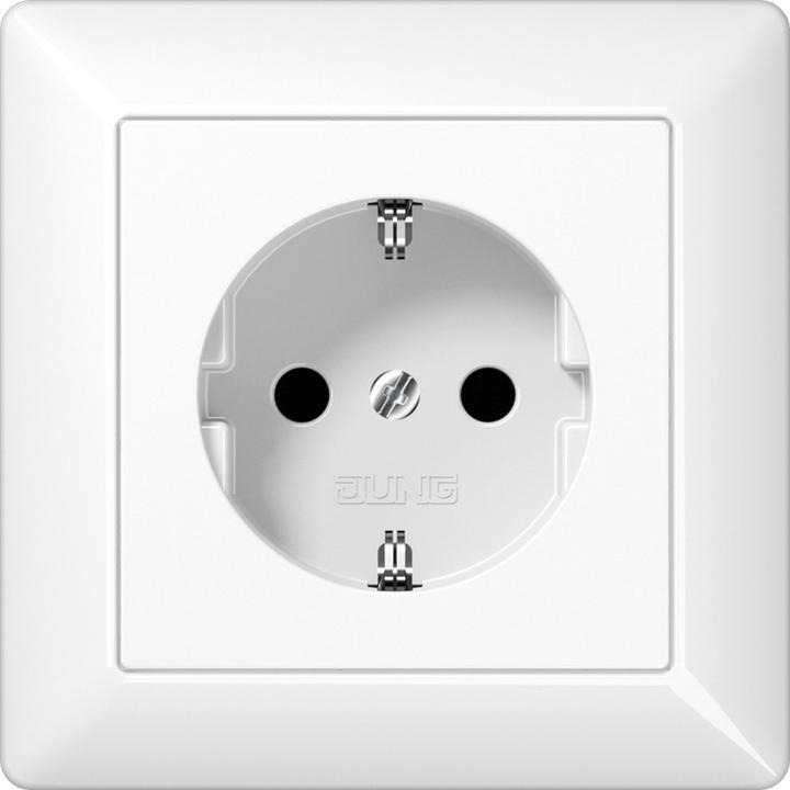 Actual product image JUNG SCHUKO socket outlet