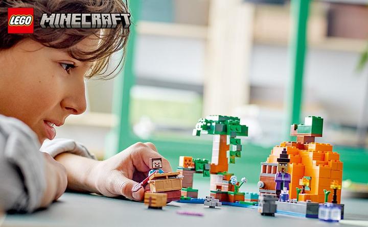 Produktbild LEGO Die Kürbisfarm (21248, LEGO Minecraft)