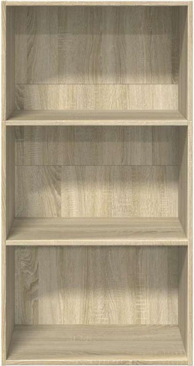 Image du produit VidaXL Bücherregal Regal Standregal Büroregal Aufbewahrungsregal Sonoma-Eiche (60 x 30 x 114 cm)