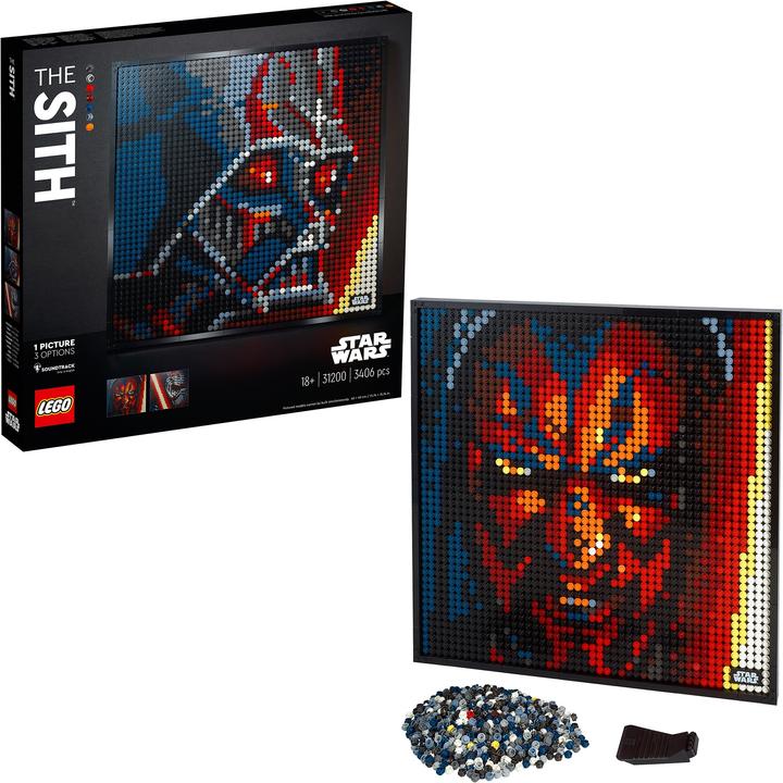 Actual product image LEGO Star Wars: The Sith (31200, LEGO Art)