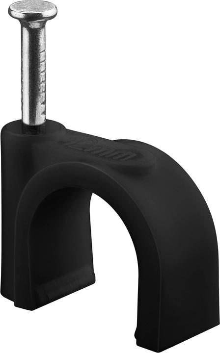 Produktbild Goobay Kabelschelle 12 mm, schwarz