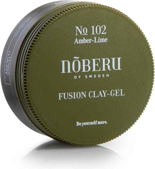 Nõberu NOBERU Fusion Clay Gel - n°102 Amber Lime 80ml (Haarpomade, 80 ml)
