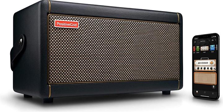 Positive Grid Spark Guitar Amplifier 40 Watt chitarra elettrica, basso e acustica Combo Amplifier con mobile (Spigola, Chitarra, 40 W)