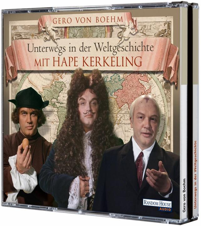 Actual product image On the road in world history with (Hape Kerkeling, Gero von Boehm, German)