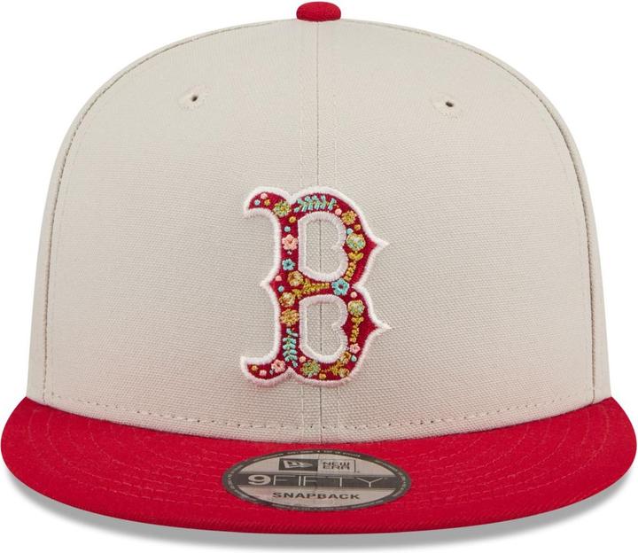 Produktbild New Era 9Fifty Snapback Cap - FLORAL Boston Red Sox stone