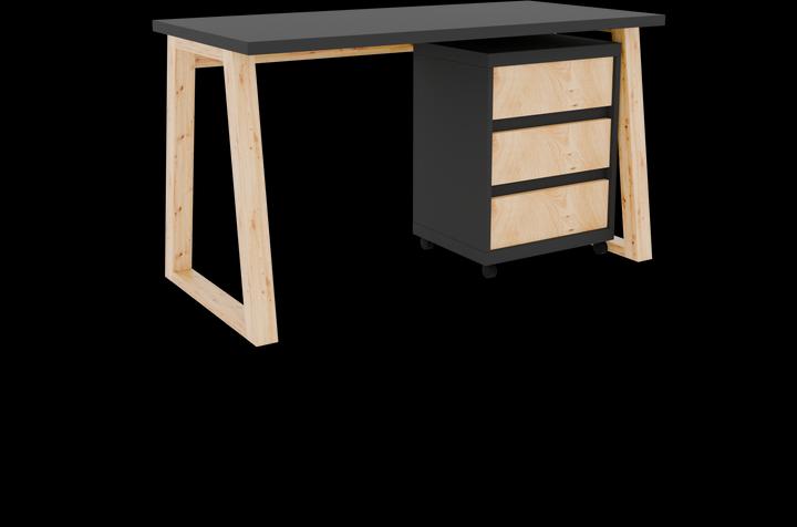 Immagine prodotto ADRK Furniture Scrivania con contenitore IWO I (65 x 65 x 40 cm)