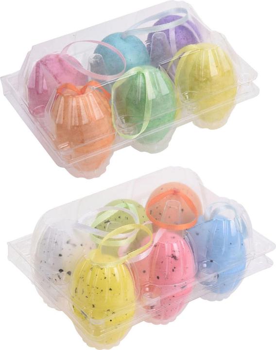 Koopman Decorative Easter Egg Set, 6 pcs. (6 x, 6 cm)