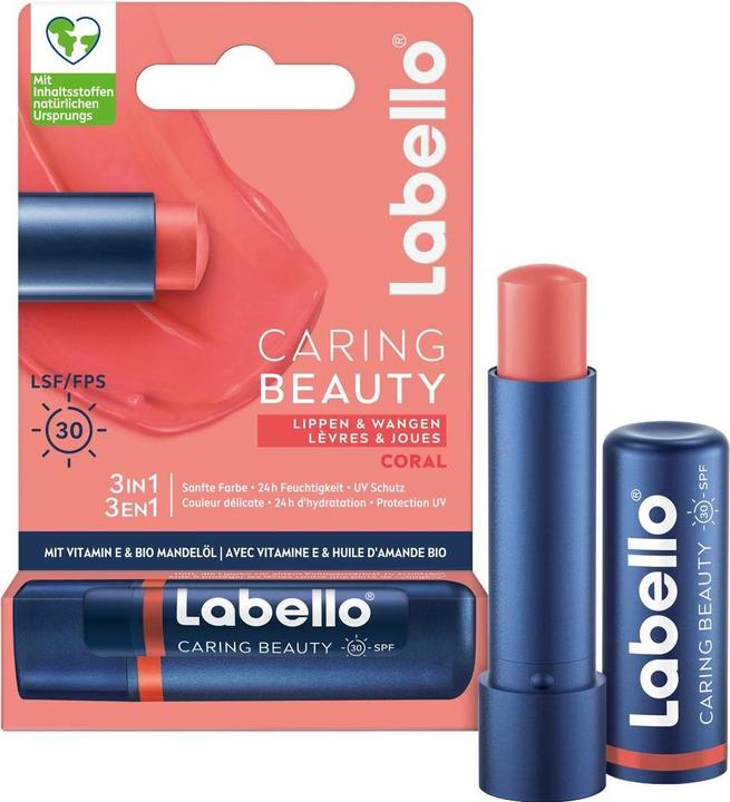 Produktbild Labello Caring Beauty Coral Stick 4.8g (Pflegestift)