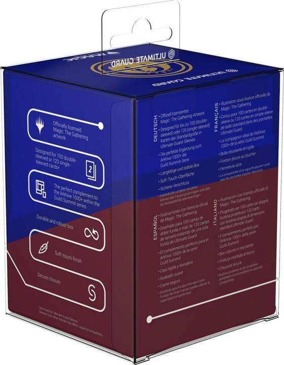 Image du produit Ultimate Guard Boulder 100+ Magic : The Gathering "Guild Summit" - Izzet