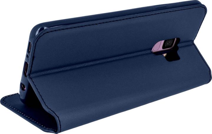Immagine prodotto Avizar Flip Cover Wallet Classic Edition per Samsung Galaxy S9 - Blu scuro (Samsung Galaxy S9)