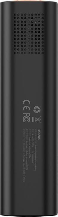 Actual product image Baseus Mini car compressor (black) (3 bar, 30 l)