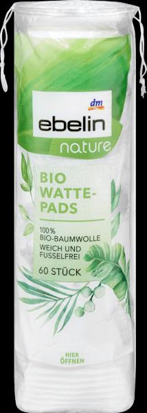 Actual product image dm ebelin Organic cotton pads