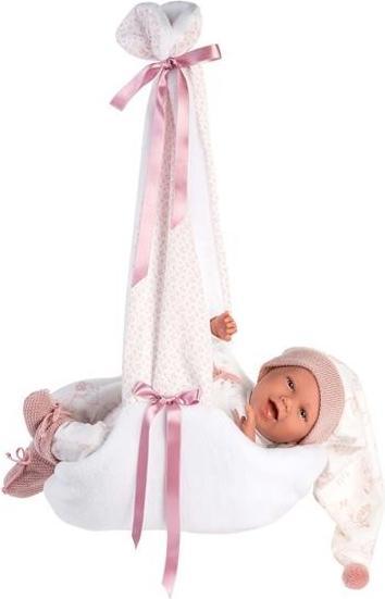Productafbeelding Llorens Babypop met hangende wieg