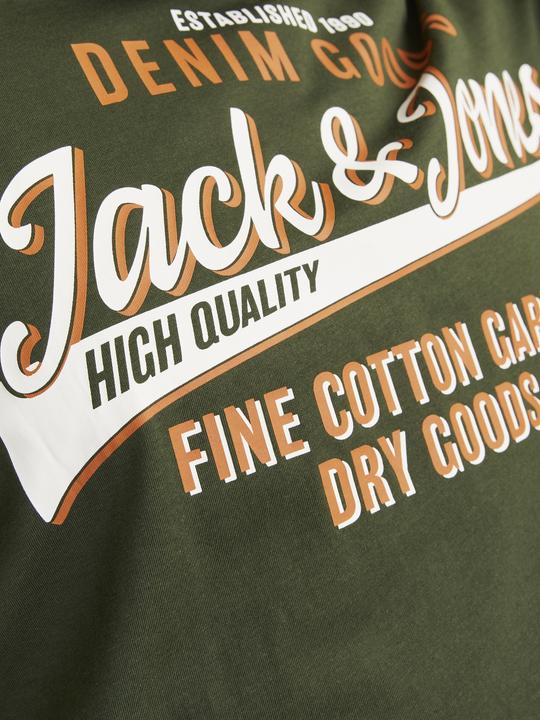 Produktbild Jack & Jones Jjelogo Tee Ss O-Neck 2 Col Aw24 S Pls (4XL)