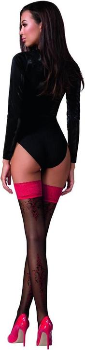 Image du produit Passion bas autofixants ST120 noir/rouge - 5 (5)