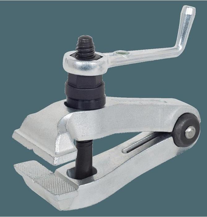 Produktbild Turnus Maschinenspannklobe Baureihe 109 Backen-B.80mm L.200mm Spann-H.50mm verz. Gelenkführung Backen ge... (50 mm)