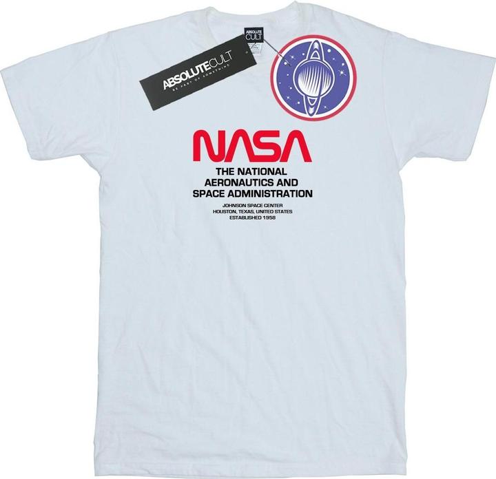 Actual product image Nasa Girls Worm Blurb Cotton T-Shirt (140, 146)