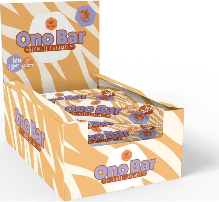 Immagine prodotto Go Fitness Barretta Nutrition Ono 12 x 40 g, Caramello (Caramel, 12 pz., 480 g)