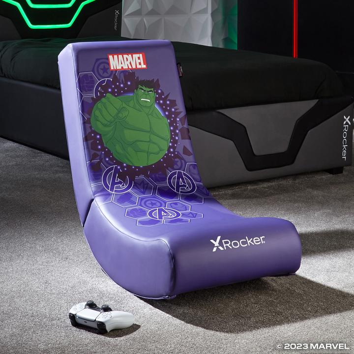 Immagine prodotto X Rocker Sedia a dondolo Xrocker Marvel Video - Hero - Hulk
