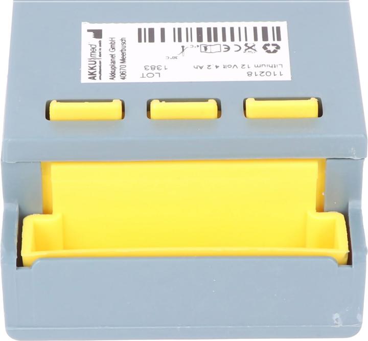 Produktbild XCell Lithiumbatterie passend für Philips, Laerdal Heartstart Forerunner 2, 2+, M3863A (4200 mAh)