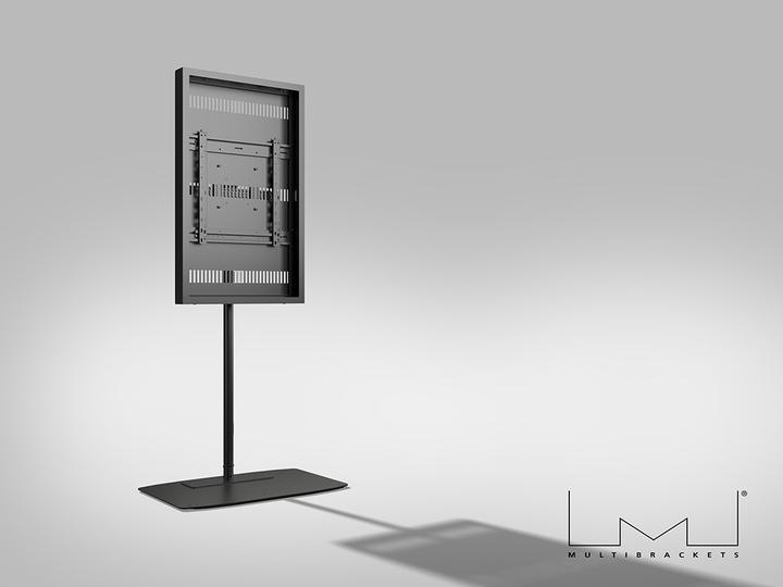 Immagine prodotto Multibrackets Stele ohne Monitor, Portrait, schwarz, 46"/9771