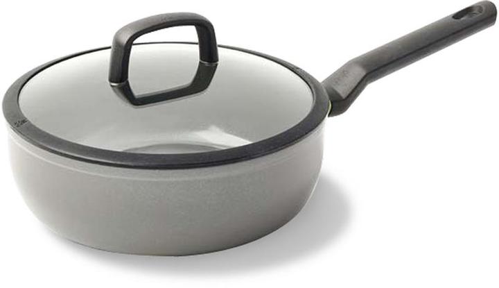 Produktbild BK Balans Hapjespan met deksel 24 cm Grijs (24 cm, Keramik)