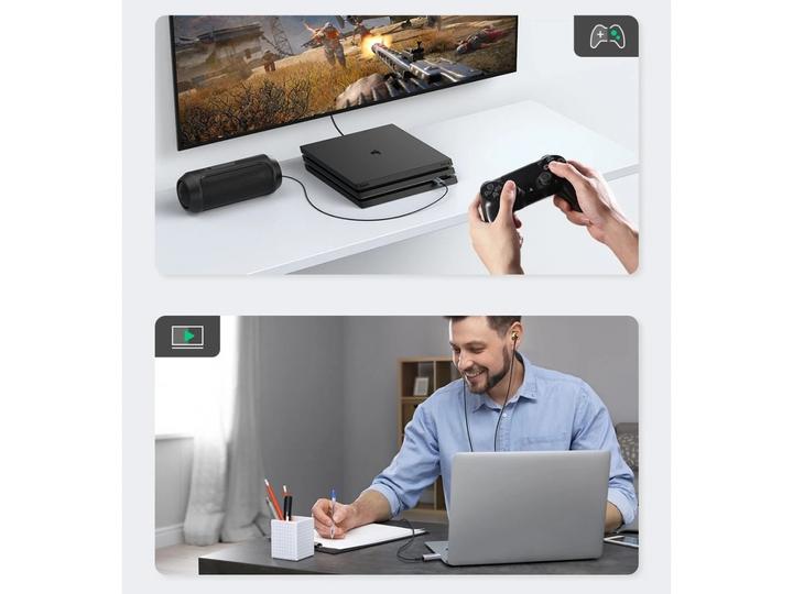 Actual product image Ugreen USB 2.0 to Audio Adapter USB Sound Card Stick (USB)