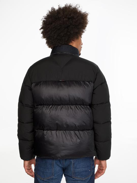 Immagine prodotto Tommy Hilfiger Giacca Hilfiger Tech Stand Collar JKT Uomo, Nero, L (L)