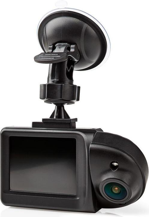 Immagine prodotto Nedis Cityline Roma, doppia videocamera da cruscotto 1440p, 2,3" (Ricevitore GPS, Bluetooth, Microfono incorporato, Display integrato, Accelerometro, Visione notturna, HD)