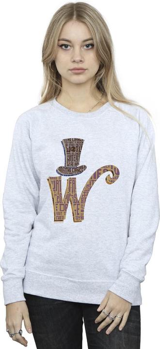 Image du produit Willy Wonka & the Chocolate Factory - Sweat W LOGO HAT - Femme (4XL)