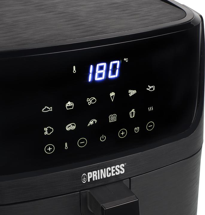 Image du produit Princess Friteuse numérique à air chaud 6,5 L avec séparateur (Prise UE)