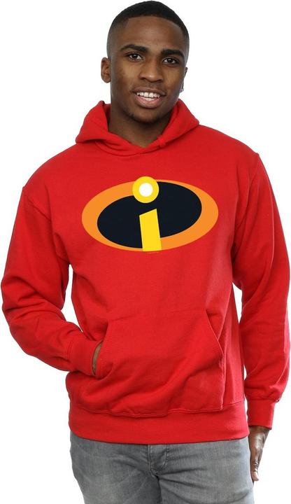 Immagine prodotto Disney The Incredibles Costume Logo Felpa con Cappuccio Uomo (XL)