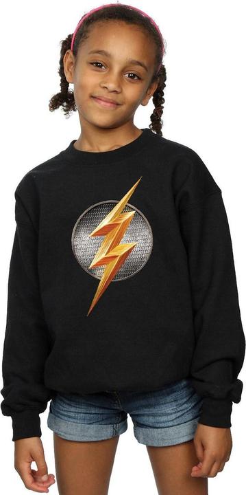 Immagine prodotto Justice League Movie Flash Emblem Felpa Ragazze (140, 146)