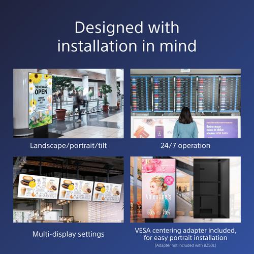 Image du produit Sony FW-65BZ40L (3840 x 2160 pixels, 65")