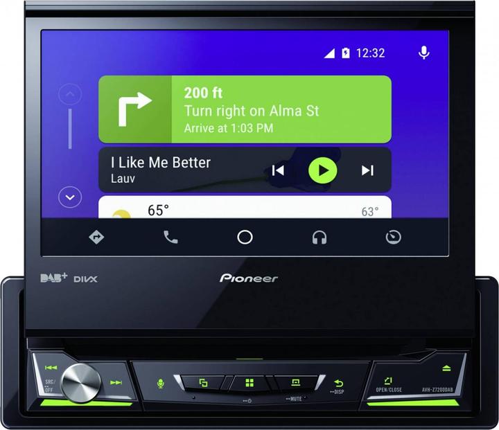 Actual product image Pioneer AVH-Z7200DAB (Android car, Apple Carplay)