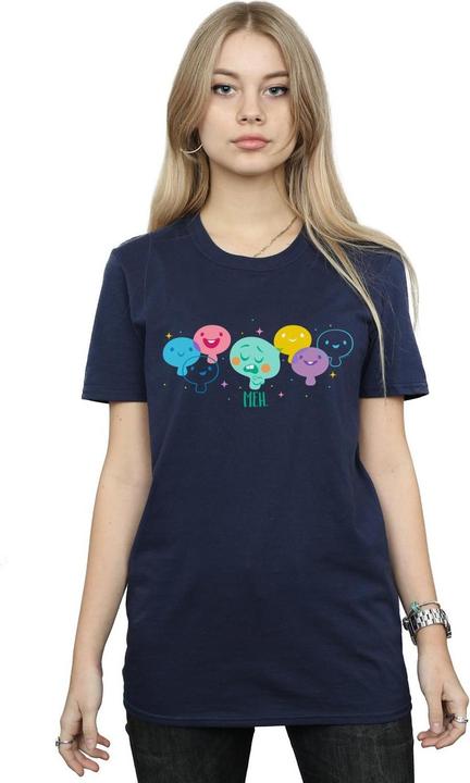 Actual product image Disney Womens/Ladies Soul 22 Meh Cotton Boyfriend T-Shirt (XXL)