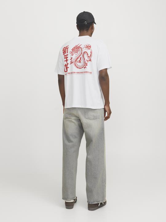 Actual product image Jack & Jones Jorsnake Tee Ss Crew Neck Tg Ln (XXL)