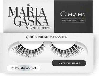 Clavier Quick Premium Lashes Ciglia sulla luna e ritorno 801 (Ciglia artificiali)