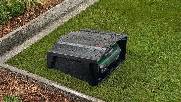 Actual product image Bosch Home & Garden Indego charging station (Mowing robot, Robot mower garage)