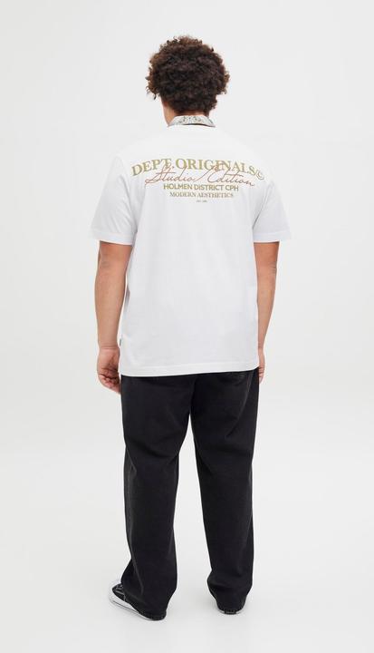 Produktbild Jack & Jones Plus Size Rückenprint T-shirt T-shirt (4XL)