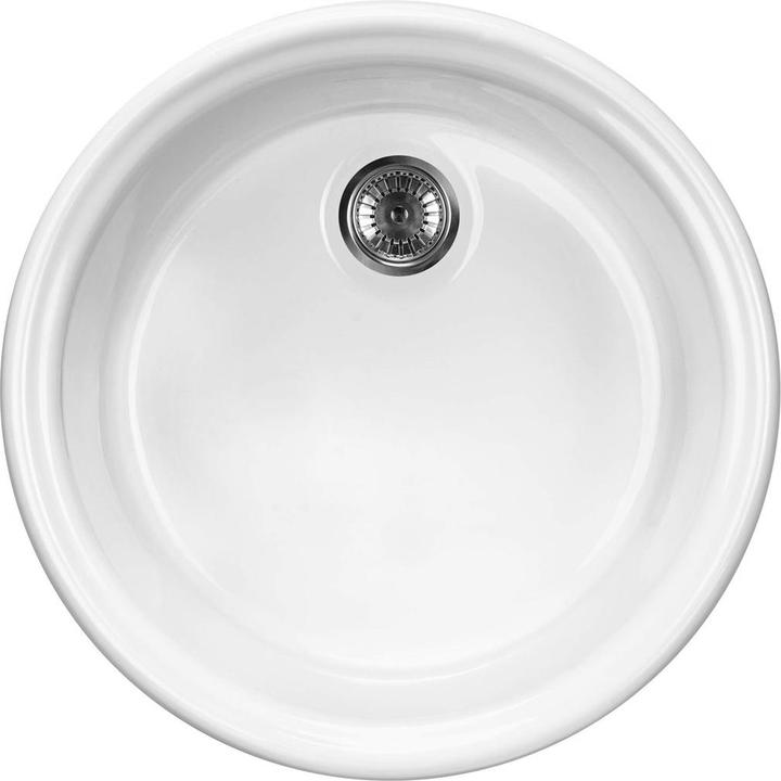 No Name Keramikspüle mit 1 Becken (Einbauspüle)