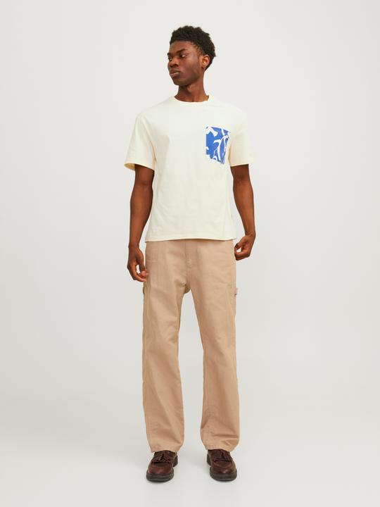 Actual product image Jack & Jones Printed round neck T-shirt T-shirt (S)