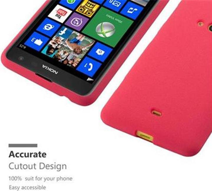 Actual product image Cadorabo TPU Frosted Cover (Nokia Lumia 625)