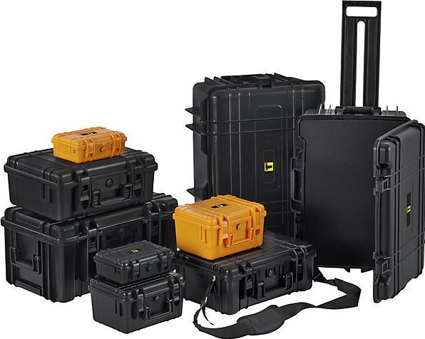 Actual product image Allit Universal foam case, 2.1 l, external LxWxH 225 x 180 x 85 mm, orange.