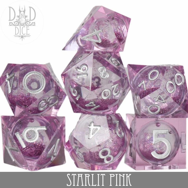 Image du produit DnD Dice cStarlit Pink Liquidcore Dice Set