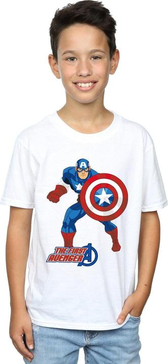 Image du produit Captain America - T-shirt THE FIRST AVENGER - Garçon (140, 146)